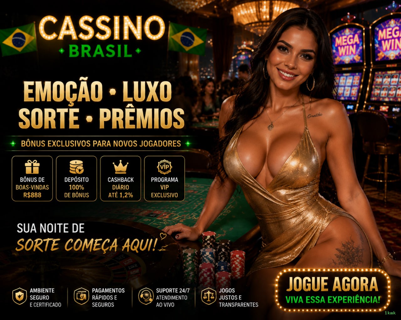 Cassino ao vivo 1kmk dealers